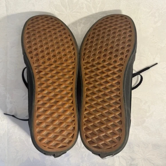 Vans Women's Black & Rose Gold Sneakers Ward Hi, Sk8-Hi, High-Top SZ 8 - Picture 6 of 9